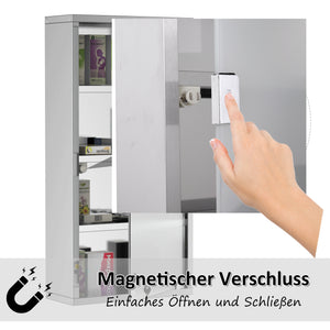 Medizinschrank Hausapotheke Erste-Hilfe-Schrank mit Schloss
