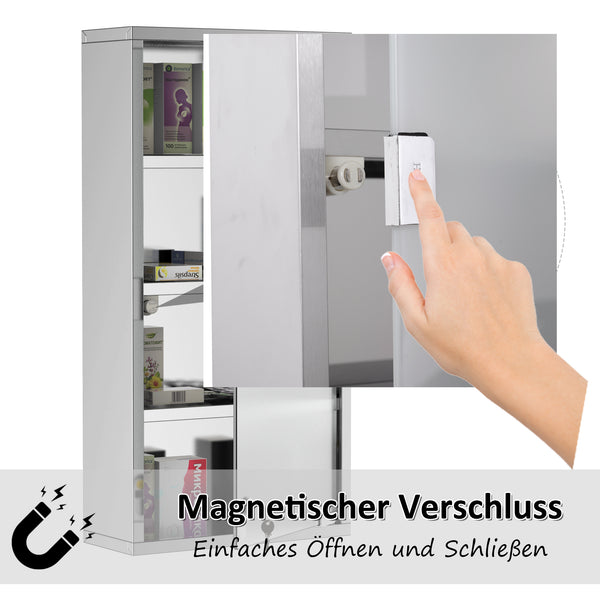 Medizinschrank Hausapotheke Erste-Hilfe-Schrank mit Schloss