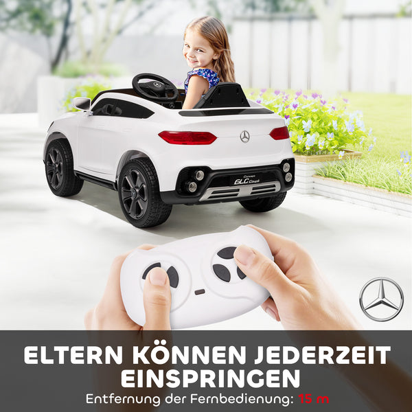 Elektroauto Mercedes-Benz GLC Coupe 12V für Kinder mit Fernbedienung LED und Musik 3-6 Jahre