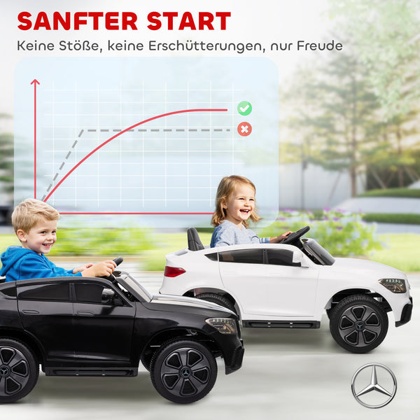 Elektroauto Mercedes-Benz GLC Coupe 12V für Kinder mit Fernbedienung LED und Musik 3-6 Jahre