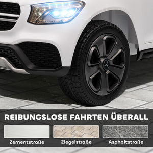 Elektroauto Mercedes-Benz GLC Coupe 12V für Kinder mit Fernbedienung LED und Musik 3-6 Jahre