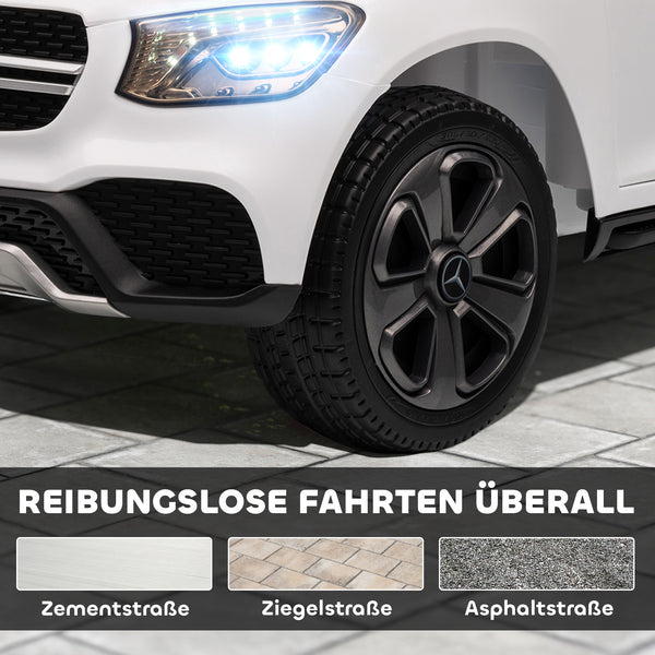Elektroauto Mercedes-Benz GLC Coupe 12V für Kinder mit Fernbedienung LED und Musik 3-6 Jahre