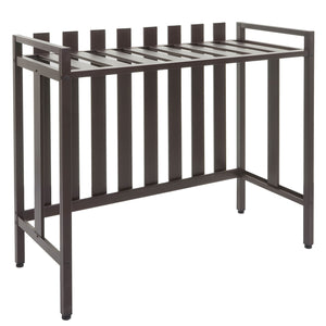 Metall Abdeckung Braun 80x90x39cm für Klimaanlage & Wärmepumpe
