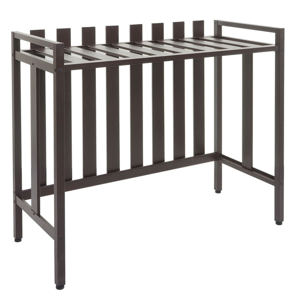 Metall Abdeckung Braun 80x90x39cm für Klimaanlage & Wärmepumpe