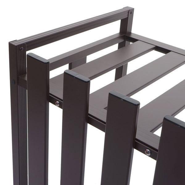 Metall Abdeckung Braun 80x90x39cm für Klimaanlage & Wärmepumpe