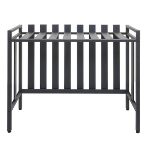 Metall Abdeckung grau für Klimaanlage/Wärmepumpe 80x90x39 cm