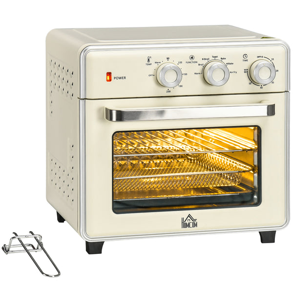 Mini Backofen multifunktional mit Timer und Zubehör 20L 1400W