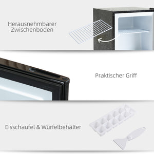 Mini-Gefrierschrank Gefrierer 35L mit Temperaturregelung