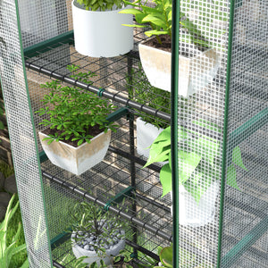 Mini-Gewächshaus für Pflanzen und Gemüse für Garten und Balkon