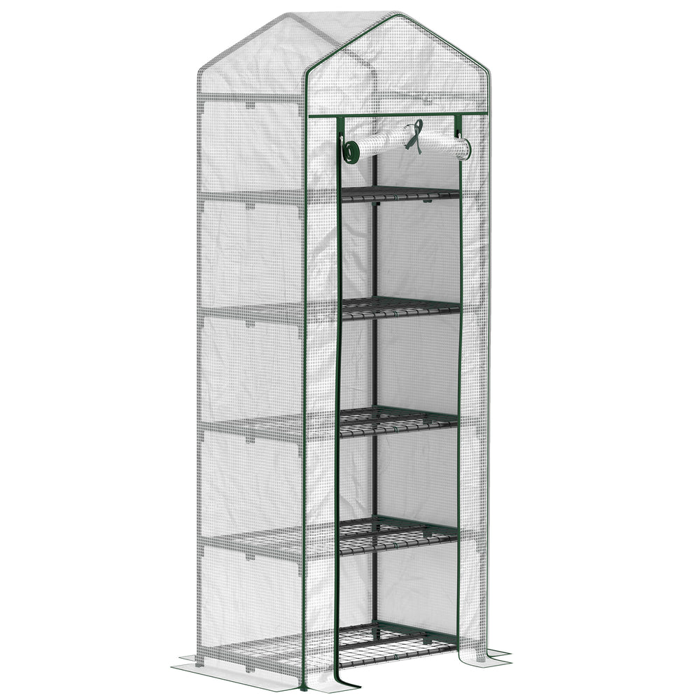 Mini-Gewächshaus für Pflanzen und Gemüse für Garten und Balkon