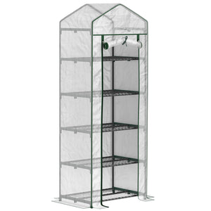 Mini-Gewächshaus für Pflanzen und Gemüse für Garten und Balkon