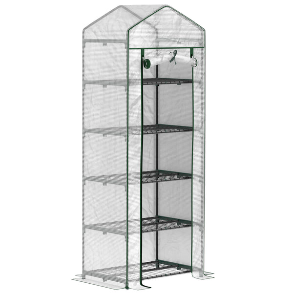 Mini-Gewächshaus für Pflanzen und Gemüse für Garten und Balkon