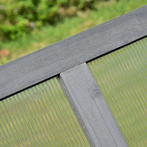 Mini-Gewächshaus klein mit Polycarbonat lichtdurchlässig für Garten