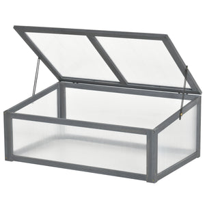 Mini-Gewächshaus klein mit Polycarbonat lichtdurchlässig für Garten
