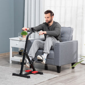 Mini Heimtrainer Pedaltrainer für Senioren verstellbar mit LCD Display