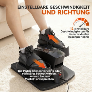 Mini Pedaltrainer rutschfest mit LED-Display und Fernbedienung