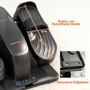 Mini Pedaltrainer rutschfest mit LED-Display und Fernbedienung