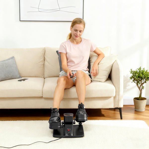 Mini Pedaltrainer rutschfest mit LED-Display und Fernbedienung