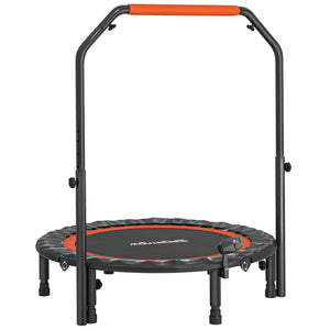 Mini-Trampolin mit verstellbarem Haltegriff und LCD für Fitness
