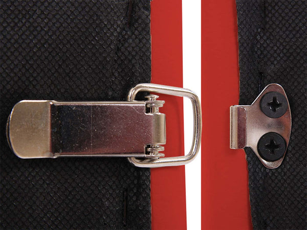 Modular Eckteil Lyon Kunstleder rot