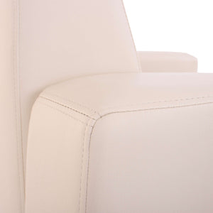 Modular Seitenteil links Sessel Armlehne Lyon Kunstleder creme