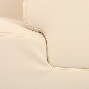 Modular Seitenteil rechts Sessel Armlehne Lyon Kunstleder creme