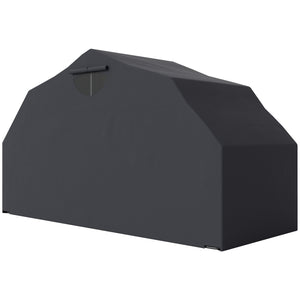 Motorrad Abdeckplane XXL wasserdicht outdoor winterfest schwarz