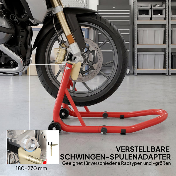 Motorradständer Set Motorradheber vorne bis 544kg Stahl