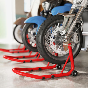 Motorradständer Set Motorradheber vorne bis 544kg Stahl