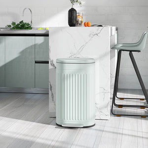 Mülleimer Treteimer mit Deckel und Soft-Close 30L grün