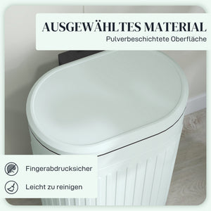 Mülleimer Treteimer mit Deckel und Soft-Close 30L grün