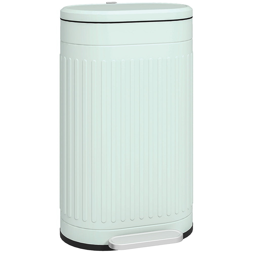 Mülleimer Treteimer mit Deckel und Soft-Close 30L grün