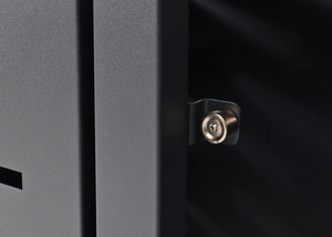 Mülltonnenbox 2er mit Pflanzkasten aus Edelstahl & Metall. erweiterbar