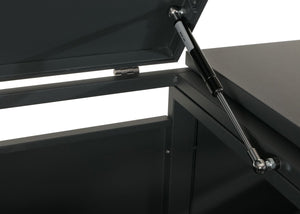 Mülltonnenbox XL anthrazit Stahl. 3er/6er. erweiterbar. 116x212x98cm