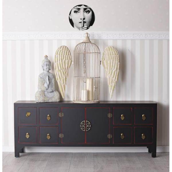 TV LOWBOARD CHINESISCHER HOCHZEITSSCHRANK SIDEBOARD