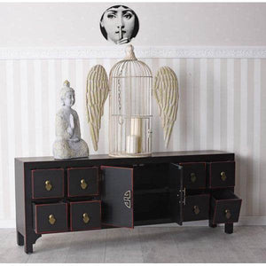 TV LOWBOARD CHINESISCHER HOCHZEITSSCHRANK SIDEBOARD
