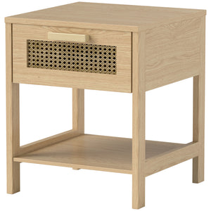 Nachttisch Beistelltisch mit Schublade für Schlafzimmer
