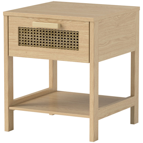 Nachttisch Beistelltisch mit Schublade für Schlafzimmer