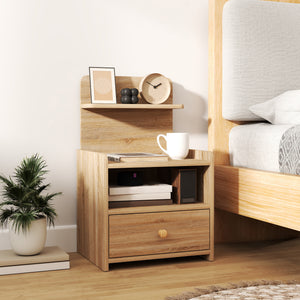 Nachttisch modern mit Stauraum aus Holz für Schlafzimmer