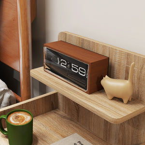 Nachttisch modern mit Stauraum aus Holz für Schlafzimmer