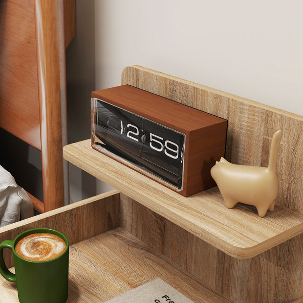 Nachttisch modern mit Stauraum aus Holz für Schlafzimmer