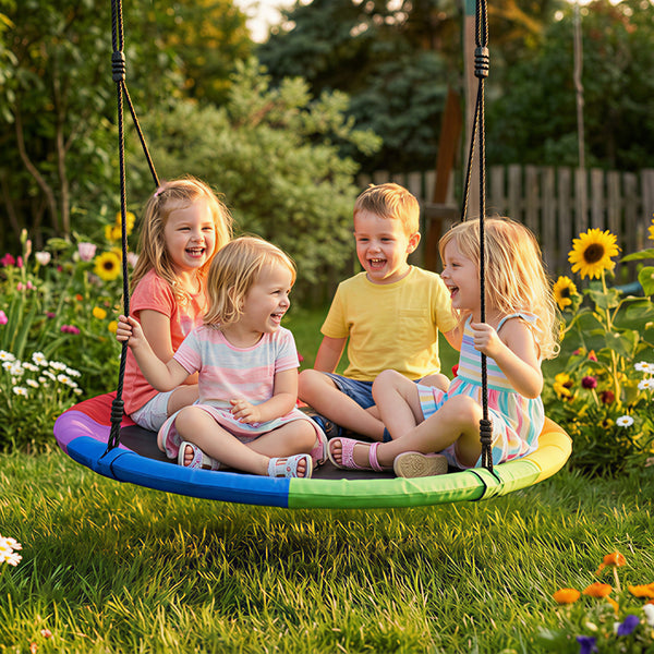 Nestschaukel höhenverstellbar für Kinder outdoor 120cm bis 300kg