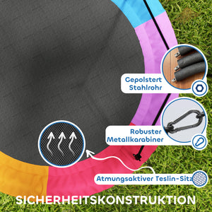 Nestschaukel höhenverstellbar für Kinder outdoor 120cm bis 300kg