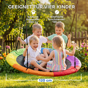 Nestschaukel höhenverstellbar für Kinder outdoor 120cm bis 300kg