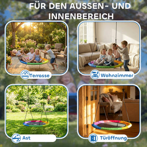 Nestschaukel höhenverstellbar für Kinder outdoor 120cm bis 300kg