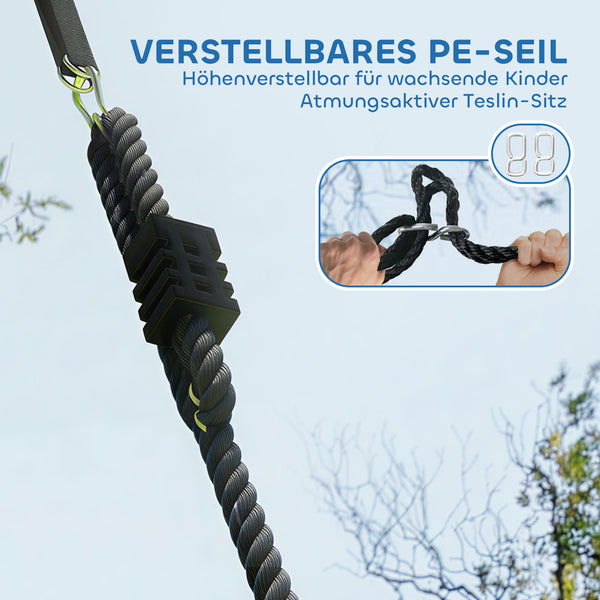 Nestschaukel höhenverstellbar für Kinder Outdoor bis 300kg belastbar