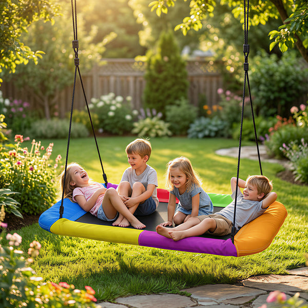 Nestschaukel höhenverstellbar für Kinder Outdoor bis 300kg belastbar