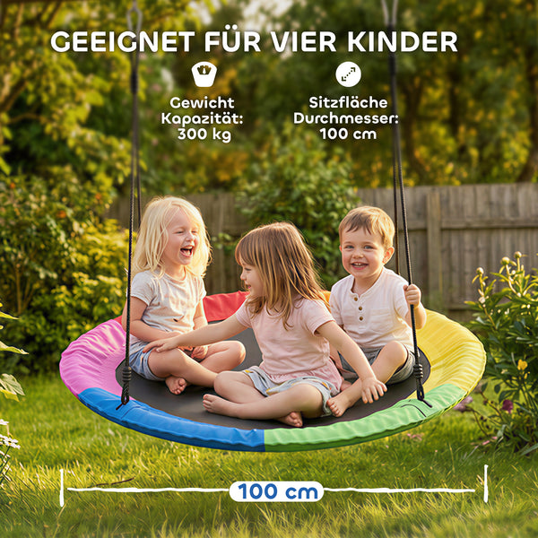 Nestschaukel höhenverstellbar für Kinder Outdoor bis 300kg