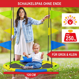 Nestschaukel Kinderschaukel XXL 120cm