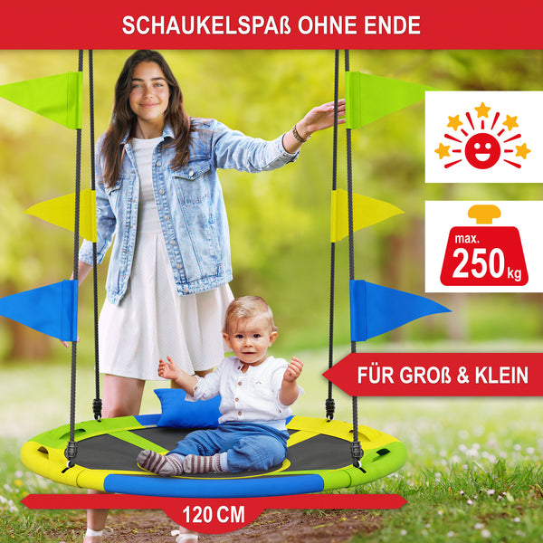 Nestschaukel Kinderschaukel XXL 120cm